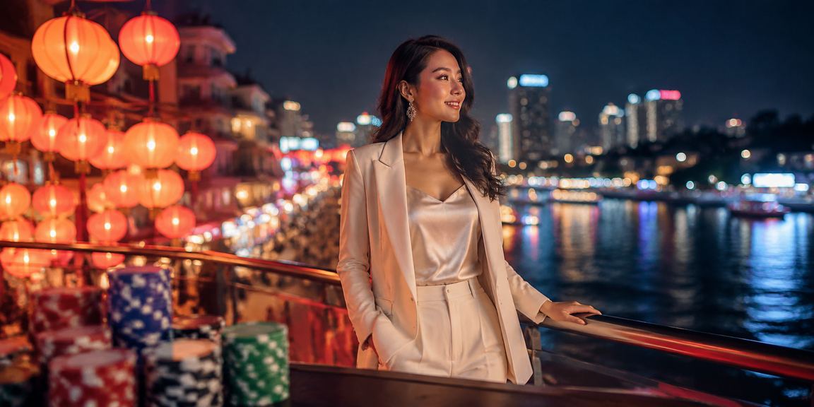 Không gian giải trí về đêm tại Hà Nội với đèn lồng truyền thống và màn hình trực tiếp